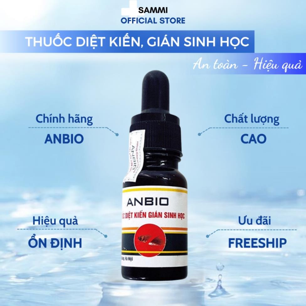 Thuốc Diệt Kiến - Diệt Gián Sinh Học ANBIO Hiệu Quả 100%