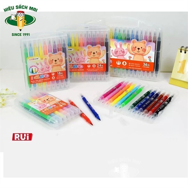 [BAOKE] Bút dạ màu 2 đầu Baoke 6027-12 (36)