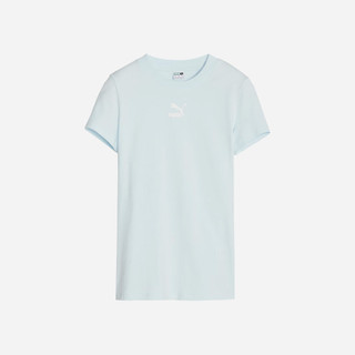 Áo Thun Nữ Puma Classics Slim - Xanh Dương  - 53561069