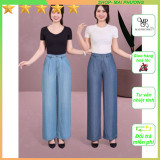  Quần Jean Nữ Dài Ống Rộng – Thời Trang Thanh Lịch, Chất Liệu Cao Cấp 
