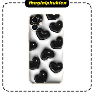 Ốp điện thoại iphone tpu bảo vệ cam trái tim tung bay 7 8 Plus 6 6s Plus 11 13 12 14 15 16 Pro MAX XR X XS MAX - e6228