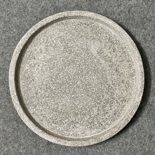 (Hỏa Tốc)DĨA LÓT CHẬU CÂY bằng xi măng đá mài - Tròn 30cm