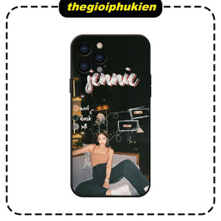 Ốp lưng iphone cạnh vuông bảo vệ camera Kpop Jennie 6 đến 16promax - q2336