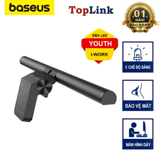 Đèn Treo Màn Hình Gắn Máy Tính Bảo Vệ Mắt Baseus i-Work Chiếu Sáng Rộng Ánh Sáng Đều Thiết Kế Sang Trọng - TopLink