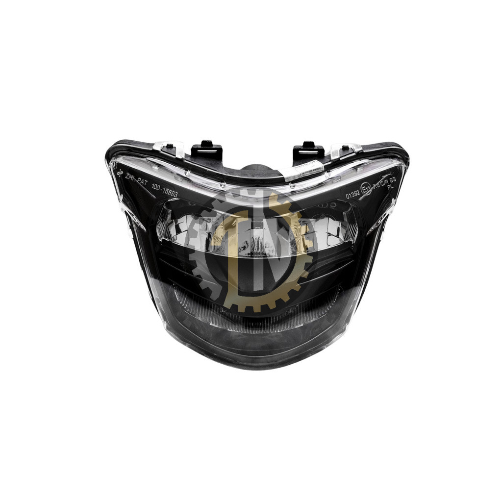 Đèn pha led 2 tầng Exciter 150 phiên bản mới Sporty 2019 hàng Zhipat màu đen