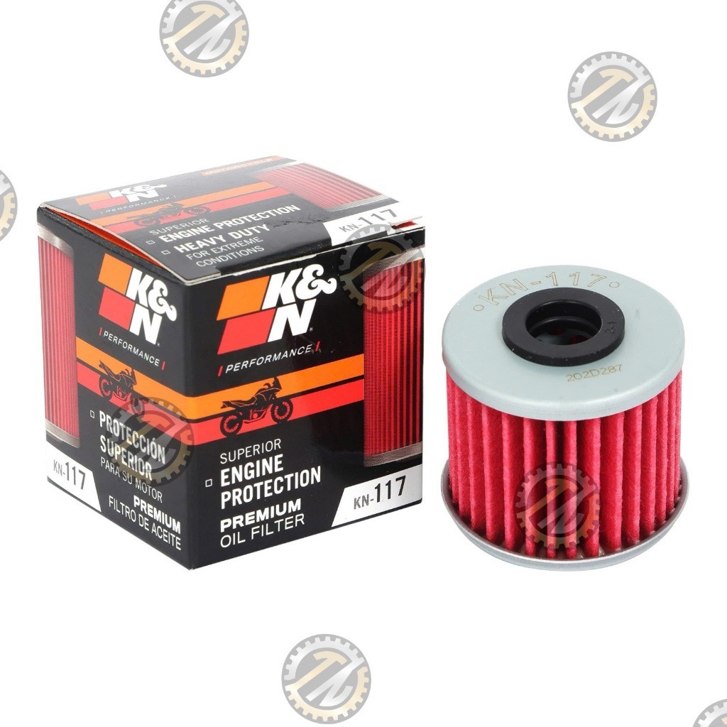 Lọc nhớt KN-117 các dòng xe Moto  X-Adv / Africa Twin / Cub125 / Gold Wing hàng chính hãng
