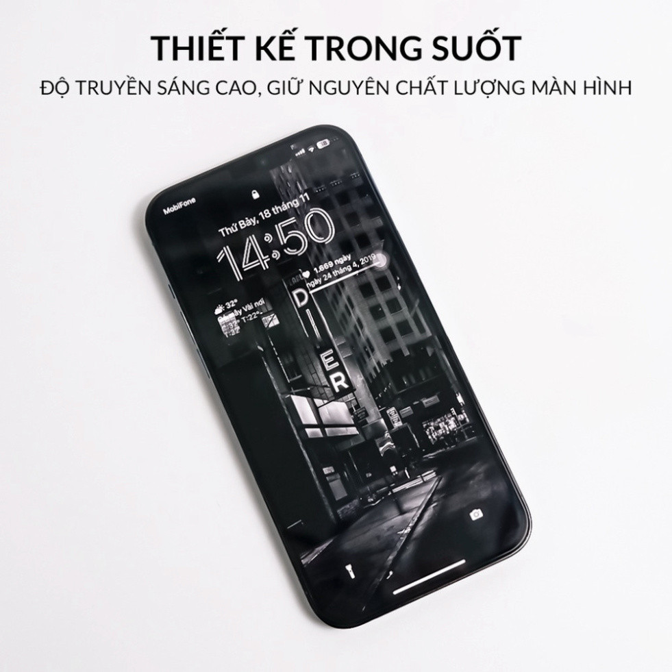 Cường lực KINGKONG iPhone tự dán iP 11 15promax 14 pro max 16e 12Promax 13 Pro 12 Pro 14Plus 8Plus 11promax | BigBuy360 - bigbuy360.vn