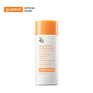 Kem Chống Nắng Kiềm Dầu Za True White Ex Power Block Uv Spf 50 Pa++++ 50Ml