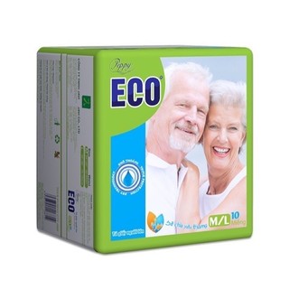 Tã dán người lớn Eco siêu thấm M/L 10 miếng