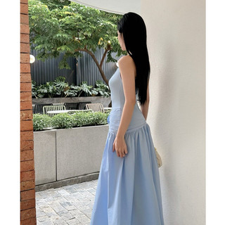 H2STORE - ĐẦM DÀI XẾP LI ĐÍNH HOA NỮ TÍNH - B05759