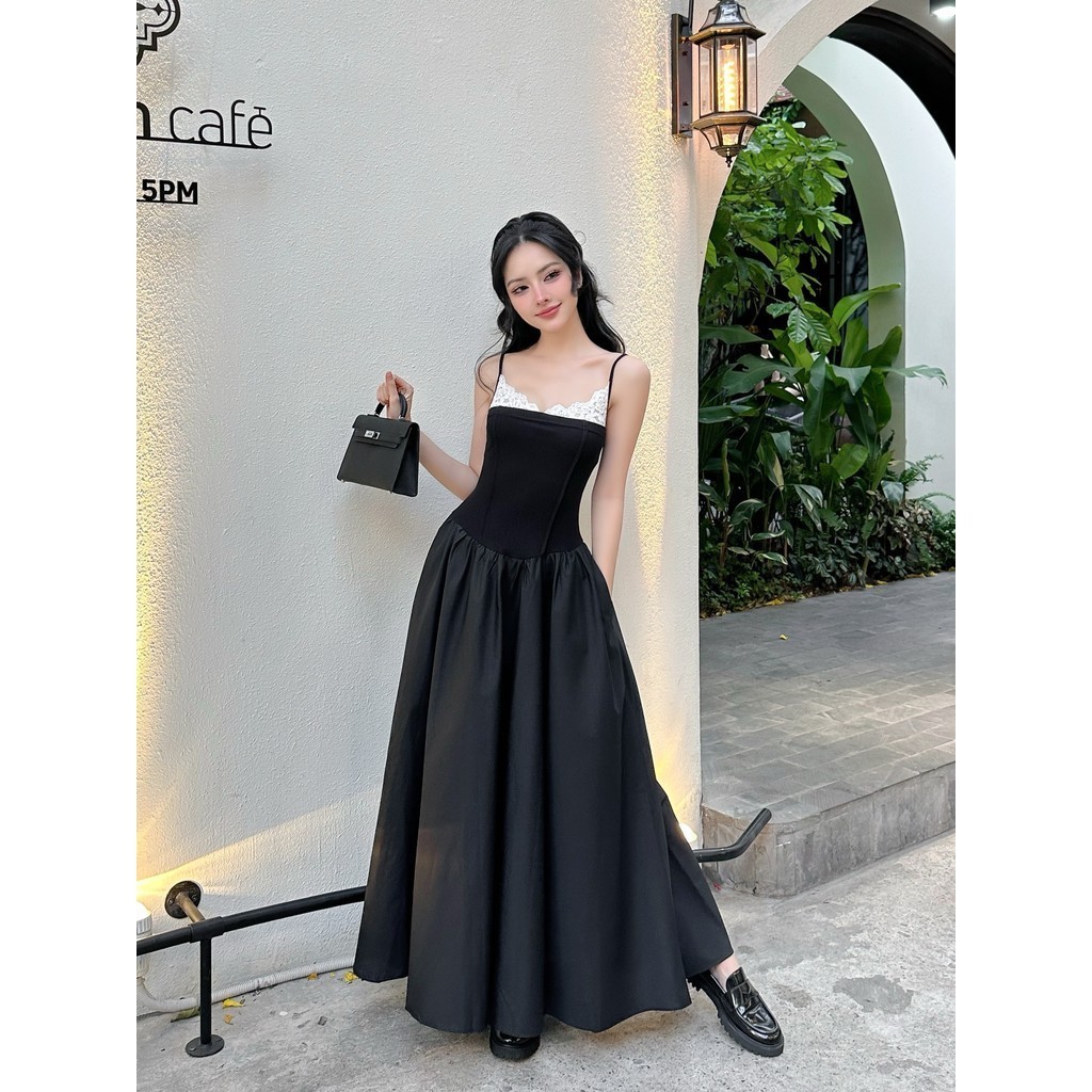 H2STORE - ĐẦM 2 DÂY PHỐI REN - B05549