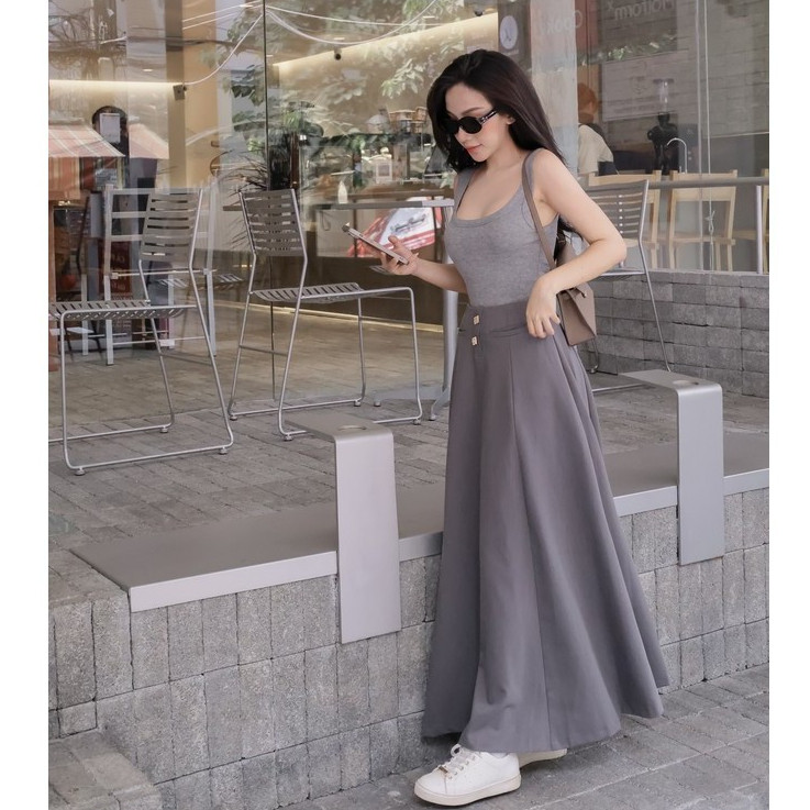 H2STORE - CHÂN VÁY NÚT   -   B05519