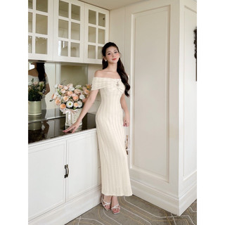 H2STORE - ĐẦM THUN BẸT VAI - C04995