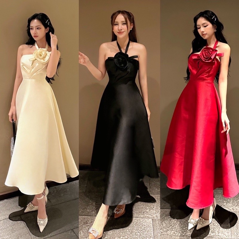 H2STORE - ĐẦM 1 VAI HOA    -   QA03031