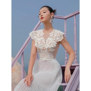H2STORE - ĐẦM REN DÀI   -    J05082