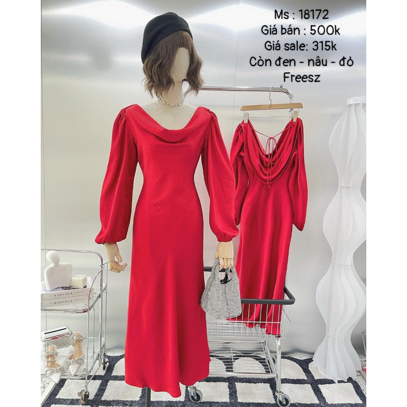 H2STORE - ĐẦM PHI TAY DÀI  - K18172