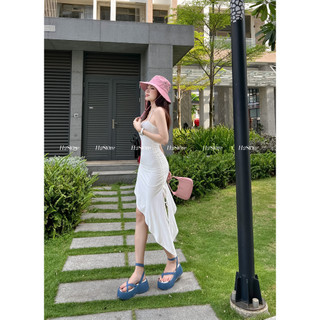 H2STORE - ĐẦM THUN LAI XÉO - QA03981