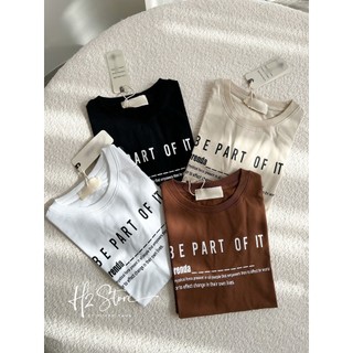H2STORE - ÁO  THUN  CHỮ  -  QA03556