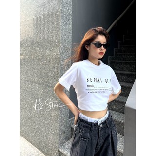 H2STORE - ÁO  THUN  CHỮ  -  QA03556
