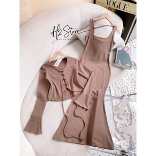 H2STORE - ĐẦM BODY + ÁO KHOÁC - QA03627
