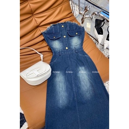 H2STORE - ĐẦM CÚP JEAN (T7) - QA04249