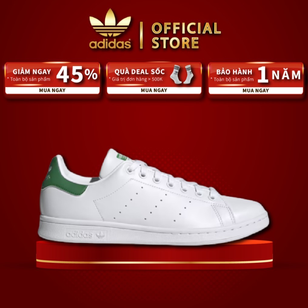 [ CHÍNH HÃNG ] Giày Adidas Stan Smith 'White Green' FX5502 ♡