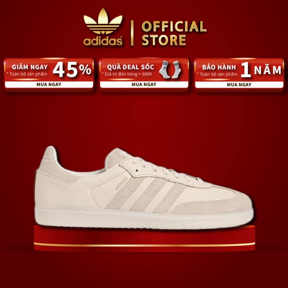 [ CHÍNH HÃNG ] Giày Adidas Samba OG 'Linen Cream White' FZ5603 ♡