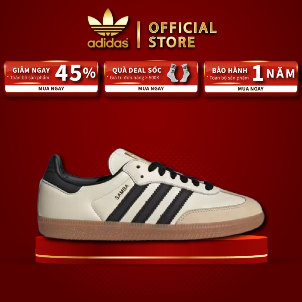 [ CHÍNH HÃNG ] Giày Adidas Samba OG 'Sand Strata' ID0478 ♡