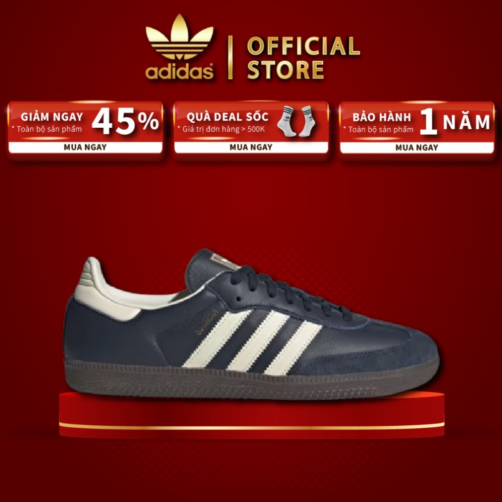 [ CHÍNH HÃNG ] Giày Adidas Samba OG 'Night Navy' ID2056 ♡