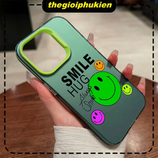 Ốp lưng iphone nhựa acrylic cứng chống sốc Smile hug dành cho ip 6/7/8/plus/x/xr/xs/11/12/13/14/15/pro max - dx2010