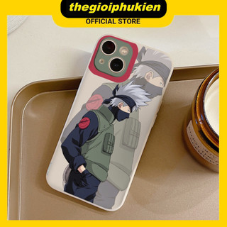 Ốp iphone - Ốp lưng iphone cạnh vuông viền camera Kakashi dành cho ip 6 đến 16promax - g87