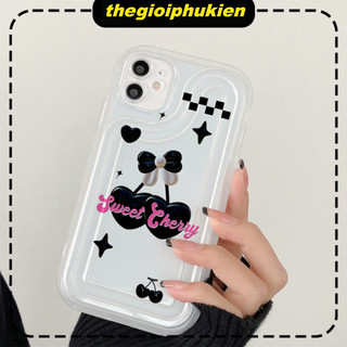 Ốp lưng iphone trong suốt chống sốc sweet cherry 6/6s plus/7/7plus/8/8plus/x/xr/11/12/13/14/max/promax xb2024