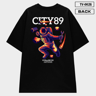 Áo Thun Phi Hành Gia Fly CITY89 Local Brand