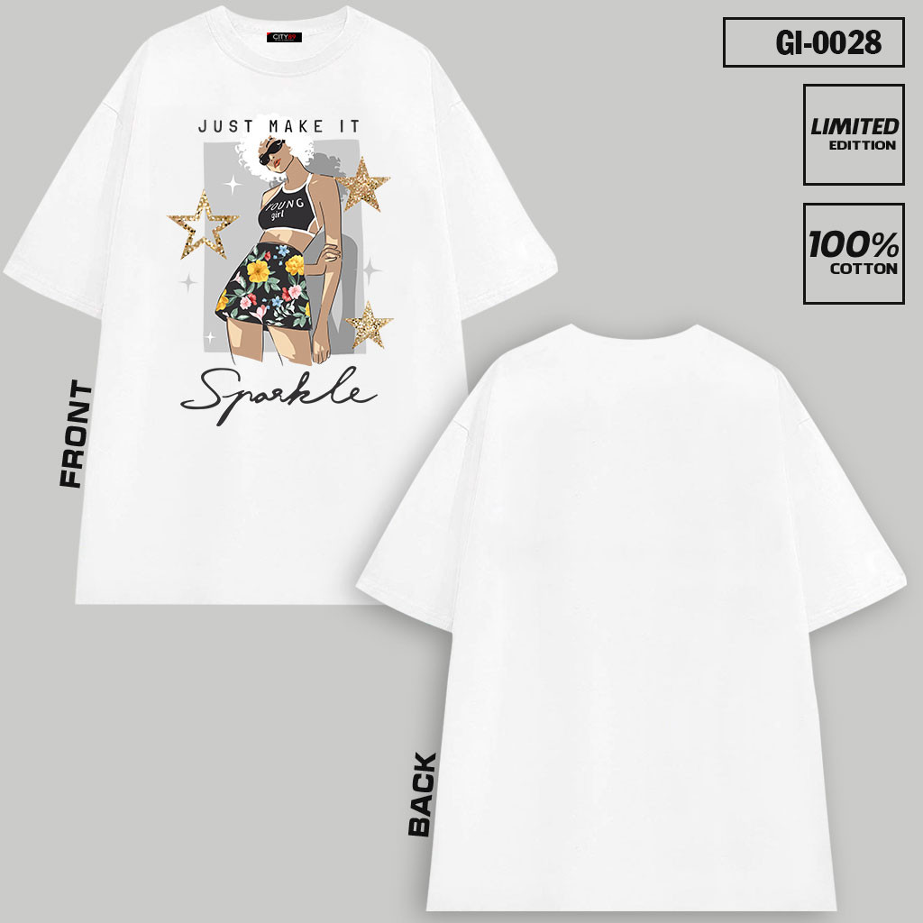 Áo Thun In Chữ Young GIRL - Local Brand CITY89