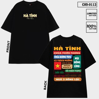 Áo Thun Unisex Địa Danh Hà Tĩnh Việt Nam CITY89 Local Brand