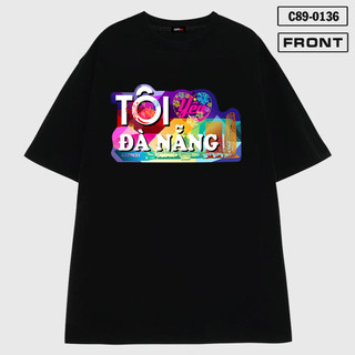 Áo Thun Tôi Yêu Đà Nẵng Chủ Đề Pháo Hoa Từ Local Brand CITY89