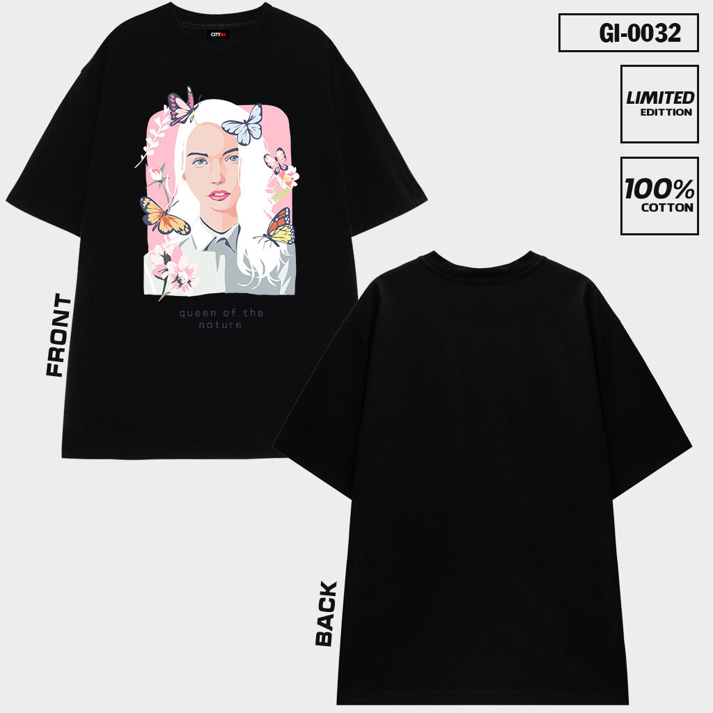 Áo Thun GIRL Queen Of The Natural CITY89