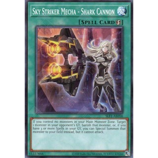 [ Bài Yugioh Chính Hãng ] SLF1-AE056 Sky Striker Mecha - Shark Cannon - Common