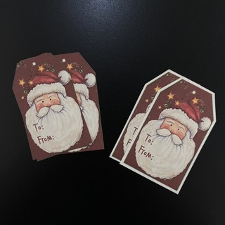 tag Noel ghi lời chúc gửi
