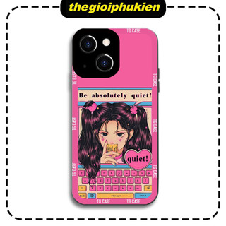 Ốp lưng iphone cạnh vuông Manga Girl hồng cute 6/6splus/7/7plus/8/8plus/x/xr/xs/11/12/13/pro/max/plus/promax - ng960