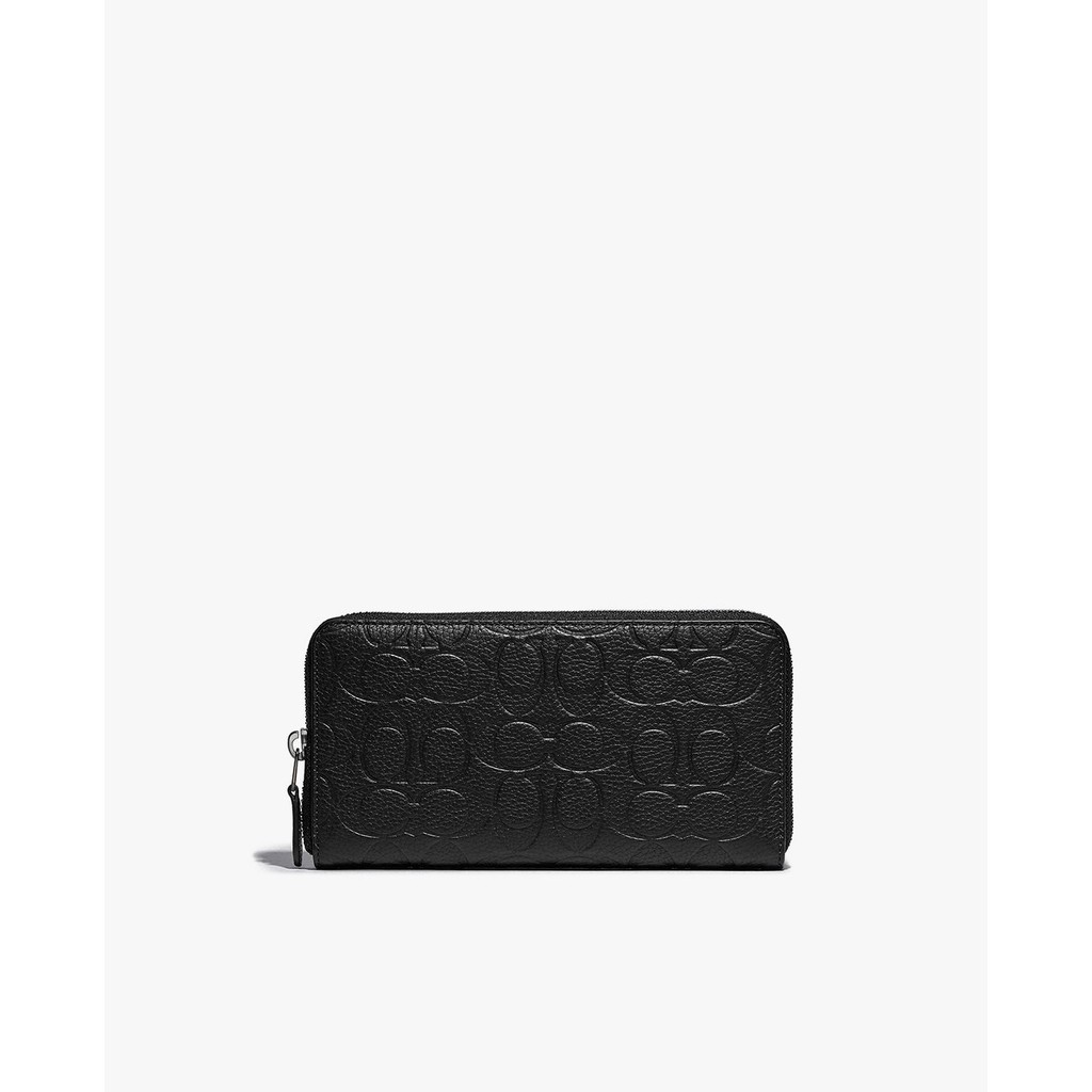 COACH - Ví nam dáng dài chữ nhật Accordion Signature Leather C1226-BLK