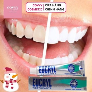 Kem Đánh Răng Và Bột Làm Trắng Răng Eucryl Toothpowder