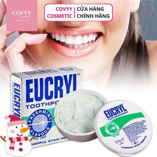Kem Đánh Răng Và Bột Làm Trắng Răng Eucryl Toothpowder