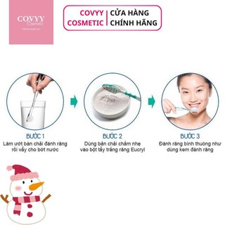 Kem Đánh Răng Và Bột Làm Trắng Răng Eucryl Toothpowder