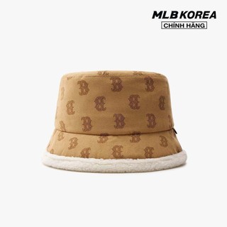   ẨN TẠM THỜI LIVE 14.12  MLB - Nón bucket unisex thời trang Classic Monogram Suade 3AHTMS136-43CAS 