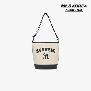  MLB - Túi đeo vai nữ Varsity Basic Canvas Bucket 3ABMS093N-50CRD 