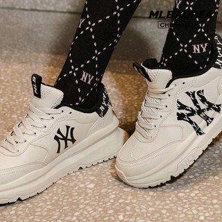  ẨN HẾT HÀNG - MLB - Giày sneakers unisex cổ thấp Chunky Runner Classic Monogram 3ASHCRM3N-50BKS 