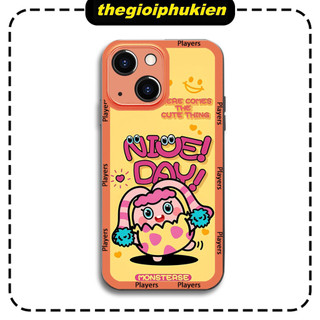 Ốp lưng iphone cạnh vuông bảo vệ camera nice day dành cho ip 6 đến 14promax - ng743