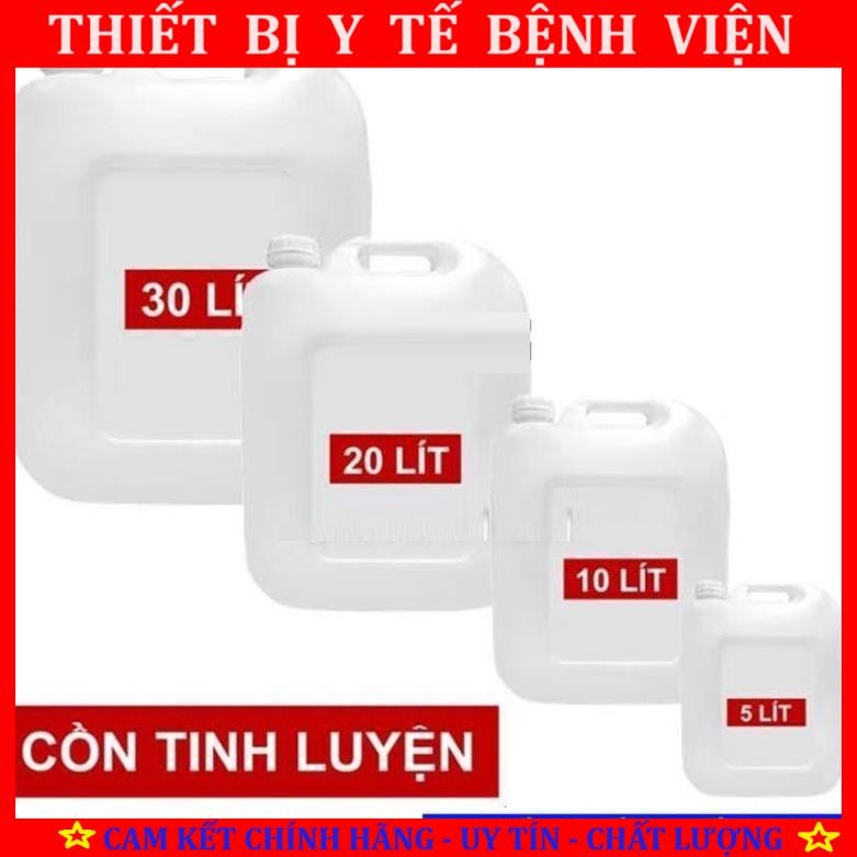 Hàng chuẩn -Cồn Sát Trùng Y Tế Tiệt Trùng (Can Lớn), 70 độ, 90 độ, 5 Lít, 10 Lít, 20 Lít, 30 Lít - H