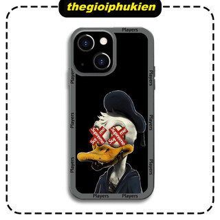 Ốp lưng iphone cạnh vuông bảo vệ camera do.nald dành cho ip 6 đến 14promax - ng716